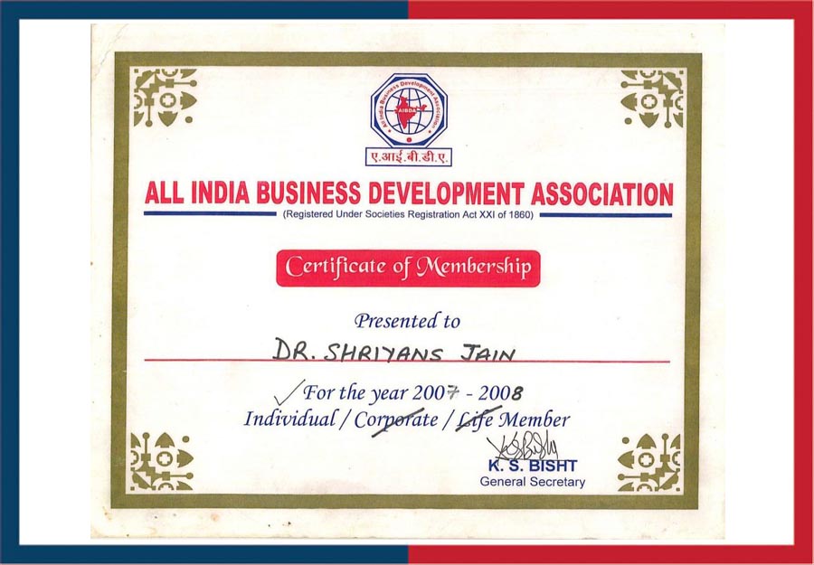 aibda-membership-certificate-dr-shriyans-jain