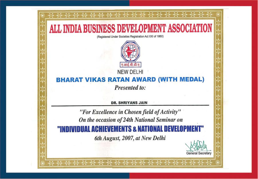 bharat-vikas-ratan-award-shriyans-jain