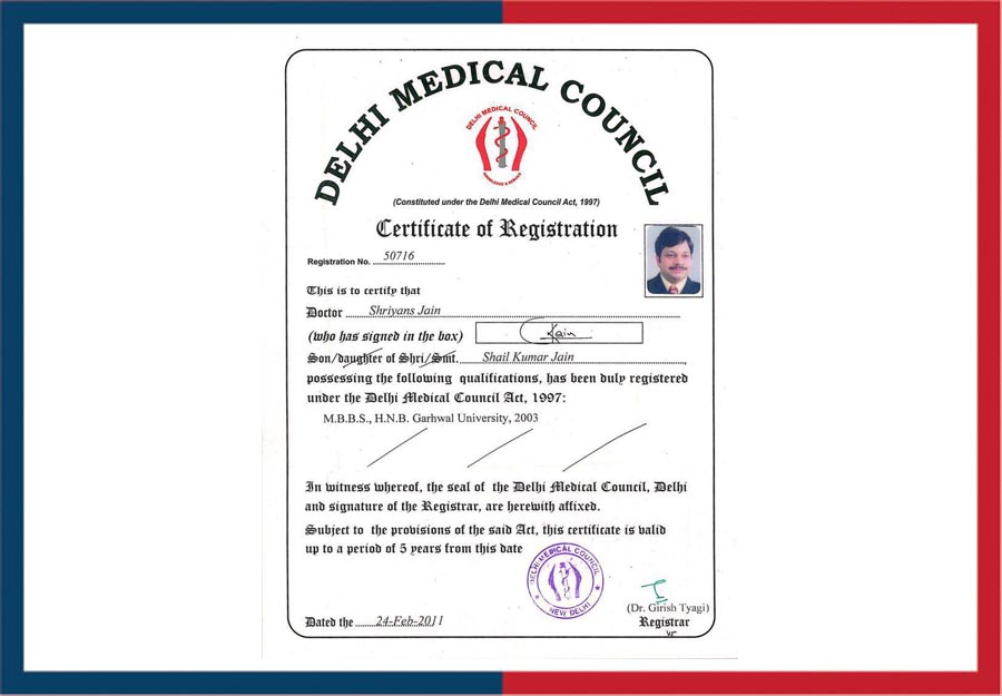 dr-shriyans-jain-registration-certificate