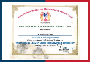 dr-shriyans-jain-awarded-with-bharat-vikas-ratan-award-lifetime-health-achievement-award-dr-shriyans-jain